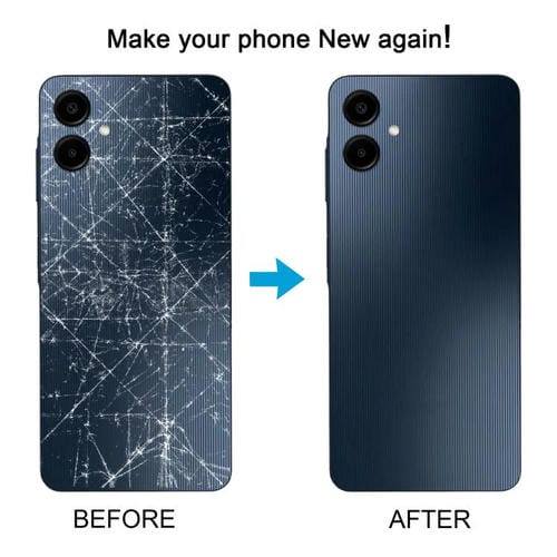 Carcasa trasera dorada para Samsung Galaxy A06 SM-A065F