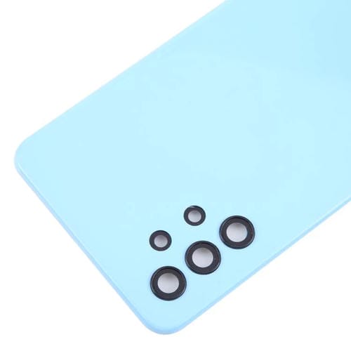 Tapa trasera de batería y lente de cámara para Samsung Galaxy A32 4G SM-A325F (azul)
