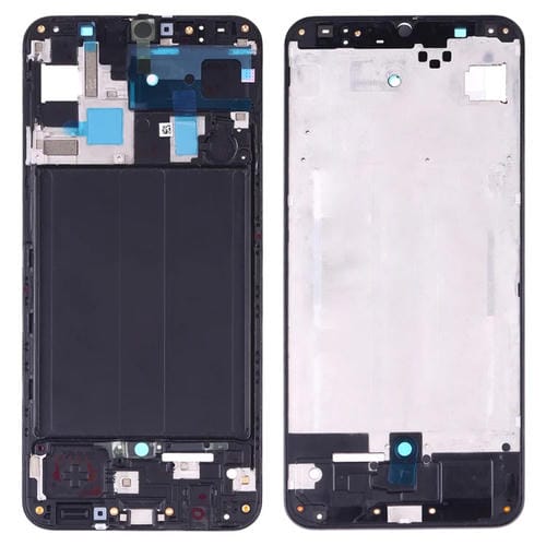 Carcasa Frontal Marco LCD Samsung Galaxy A50 Placa Biselada (Negro)