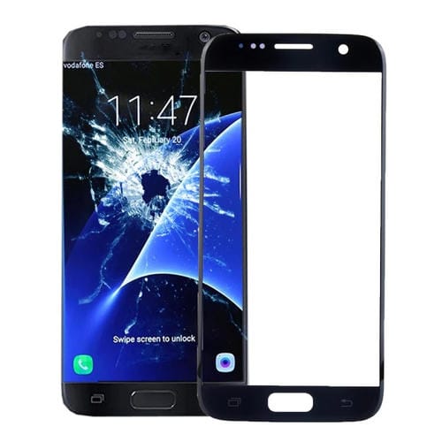 Écran frontal Samsung Galaxy S7 Lentille en verre avec adhésif OCA transparent