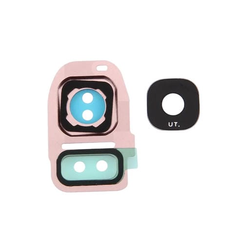 Housses d'objectif d'appareil photo Samsung Galaxy S7 Edge/G935 (10 pièces) (Or Rose)