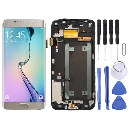 LCD-Bildschirm Super AMOLED Samsung Galaxy S6 Edge SM-G925F (Gold)