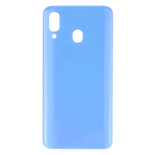 Para Galaxy A20 SM-A205F/DS Tapa trasera de batería (Azul)