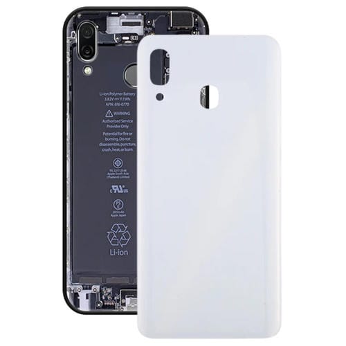 Tapa Trasera de Batería Samsung Galaxy A30 (Blanco) Modelos SM-A305F / DS A305FN / DS A305G / DS A305GN / DS