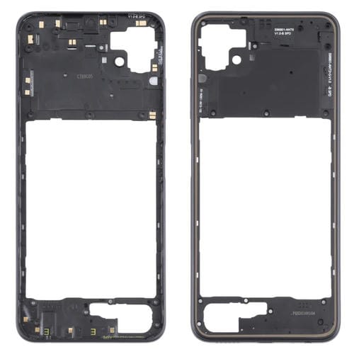 Placa de Bisel de Marco Medio Samsung Galaxy A22 5G (Negro)