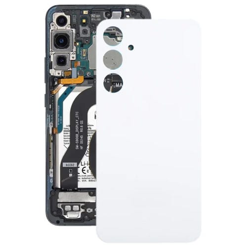Tampa Traseira da Bateria Samsung Galaxy S23 FE SM-S711B (Branco)