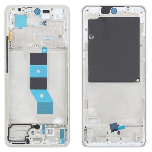 Painel Central Original Xiaomi Redmi Note 14 5G Bezel Plate (Prata)