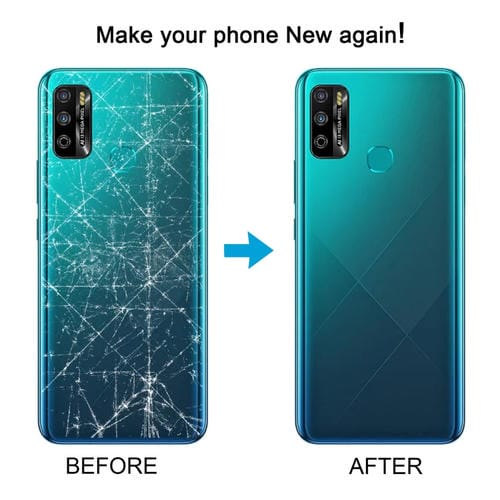 Tampa Traseira da Bateria Infinix Hot 9 Play X680 (Roxo) Original