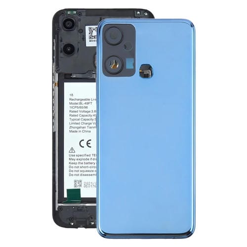Back Battery Cover Infinix Smart 6 Plus India X6823 (Blue)