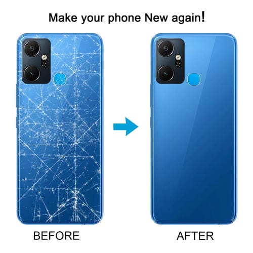 Tapa Trasera de Batería Infinix Smart 6 Plus India X6823 (Azul)