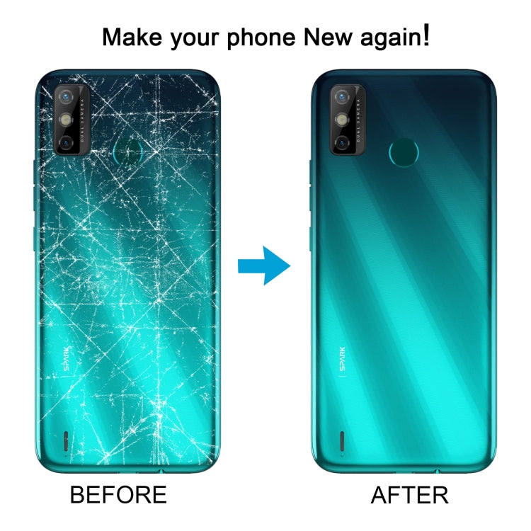Rückseite des Akkudeckels Tecno Spark 6 Go (Weiß) Original