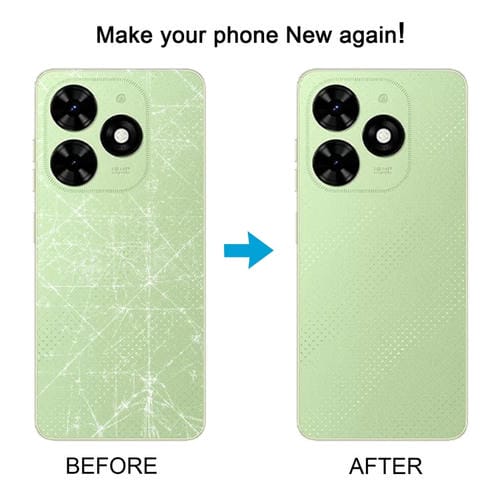 Couvercle arrière de batterie Tecno Spark Go (Vert)