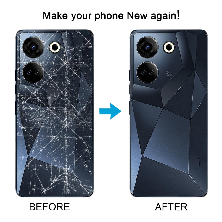 Back Cover of Battery Tecno Camon 20 Pro (White) Original