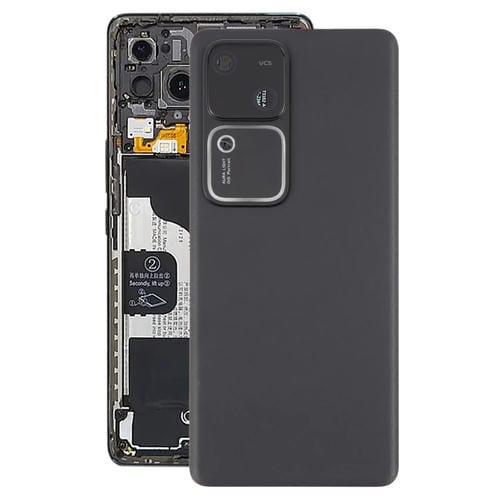 Back Battery Cover Vivo S18 5G with Camera Lens Cover (Black)
