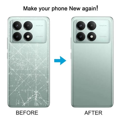 Couvercle arrière de batterie Xiaomi Redmi K70 Pro (Noir)