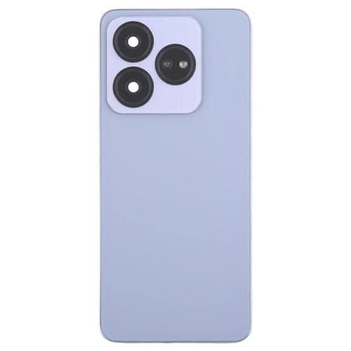 Back Glass Battery Cover with Central Frame and Camera Lens Cover ZTE Axon 60 Lite Z2356 (Purple)