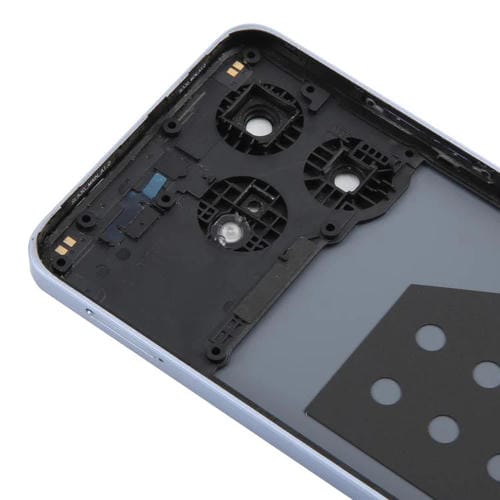 Back Glass Battery Cover with Central Frame and Camera Lens Cover ZTE Axon 60 Lite Z2356 (Purple)