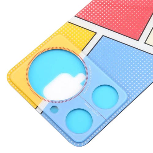 Tampa Traseira de Vidro Bateria com Adesivo ZTE Nubia Music Z2353 (Multicolorido)