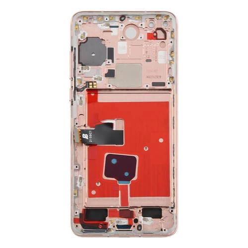 Vollbild-TFT-Display Huawei P40 und Rahmen ohne Fingerabdruckerkennung (Rosa)