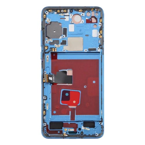 Full Screen TFT Huawei P40 and Frame without Fingerprints (Blue)