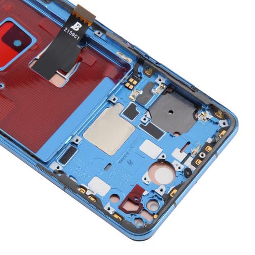 Full Screen TFT Huawei P40 and Frame without Fingerprints (Blue)