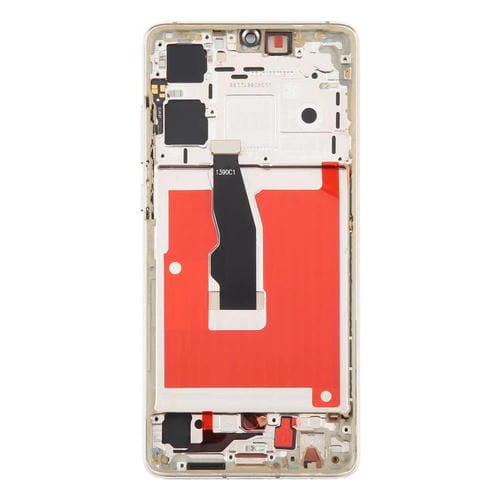 Full Screen TFT Huawei P30 with Frame without Fingerprint Identification (Gold)