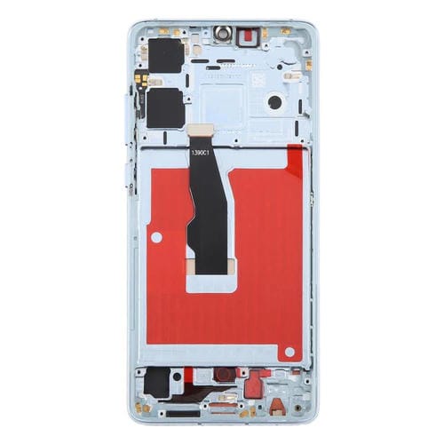 Pantalla Completa TFT Huawei P30 con Marco sin Identificación de Huellas Dactilares (Azul)