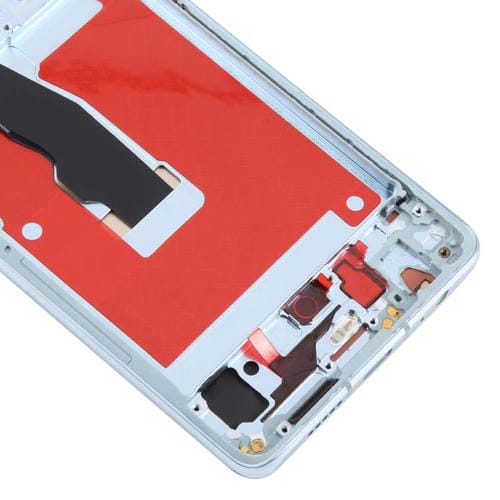 Pantalla Completa TFT Huawei P30 con Marco sin Identificación de Huellas Dactilares (Azul)