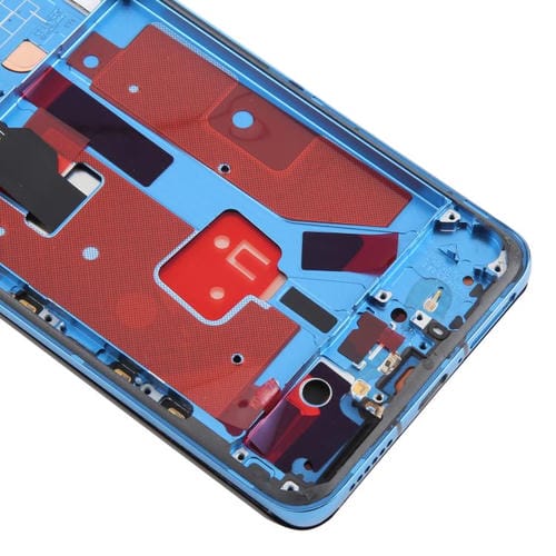 Écran complet TFT Huawei P40 Pro avec cadre sans identification d'empreintes digitales (bleu)
