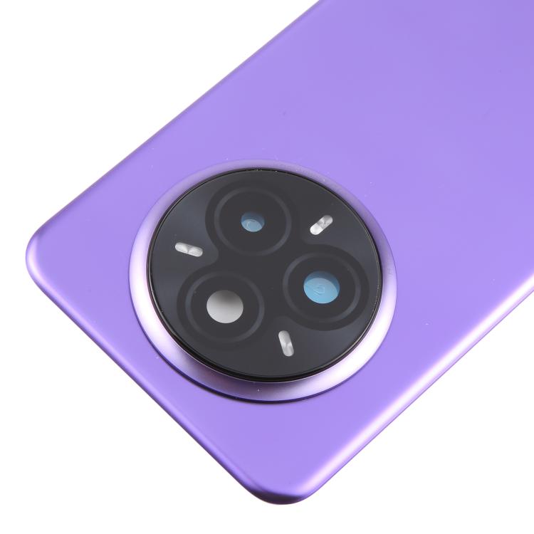 Coperchio posteriore della batteria Realme 14 Pro+ con copertura lente della fotocamera (Viola) Originale