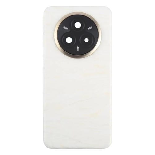 Tampa Traseira da Bateria com Tampa da Lente da Câmara Realme 14 Pro + (Branca)