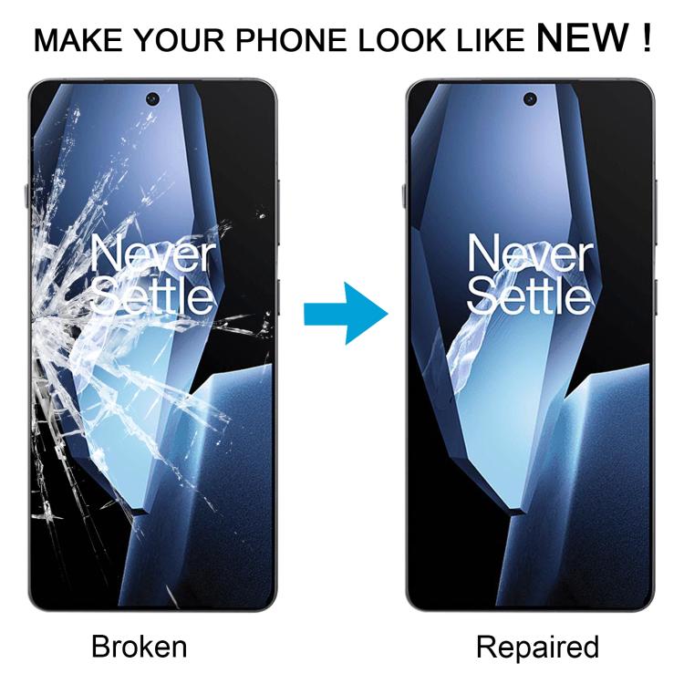 Outer Front Screen Glass OnePlus 13R Cph2645 Cph2691 Cph2647 with OCA Adhesive
