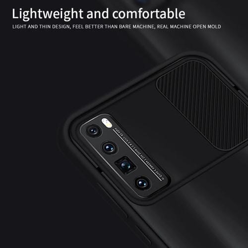 Para Huawei nova 7 Pro MOFI Xing Dun Series PC + TPU Anti-peep Carcasa protectora todo incluido impermeable y anti-caída, Translúcido Frosted (Negro)