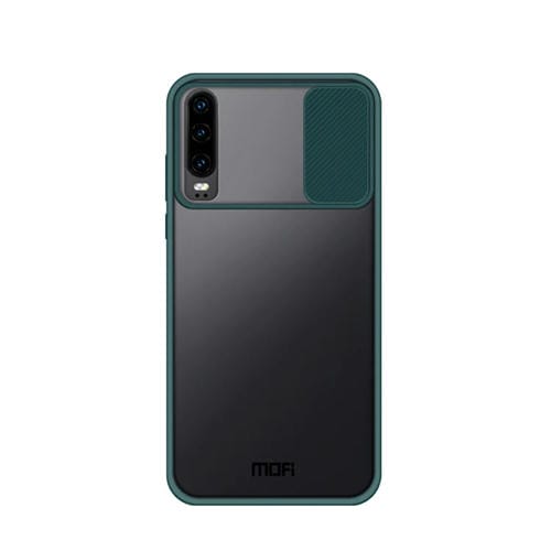Para Huawei P40 Pro + MOFI Xing Dun Series PC + TPU Anti-peep Carcasa protectora todo incluido impermeable y anti-caída, Translúcido esmerilado (Verde)