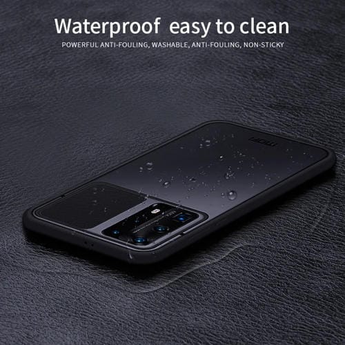 Para Huawei P40 Pro + MOFI Xing Dun Series PC + TPU Anti-peep Carcasa protectora todo incluido impermeable y anti-caída, Translúcido esmerilado (Verde)