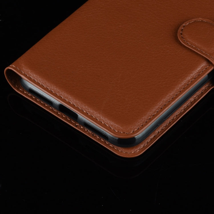 Funda Protectora para TCL 10 Pro con Tapa Horizontal, Textura Litchi, Soporte, Ranuras para Tarjetas y Billetera (Rosa)