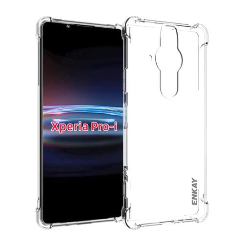 Funda TPU para Sony Xperia Pro-I Enkay transparente a prueba de golpes