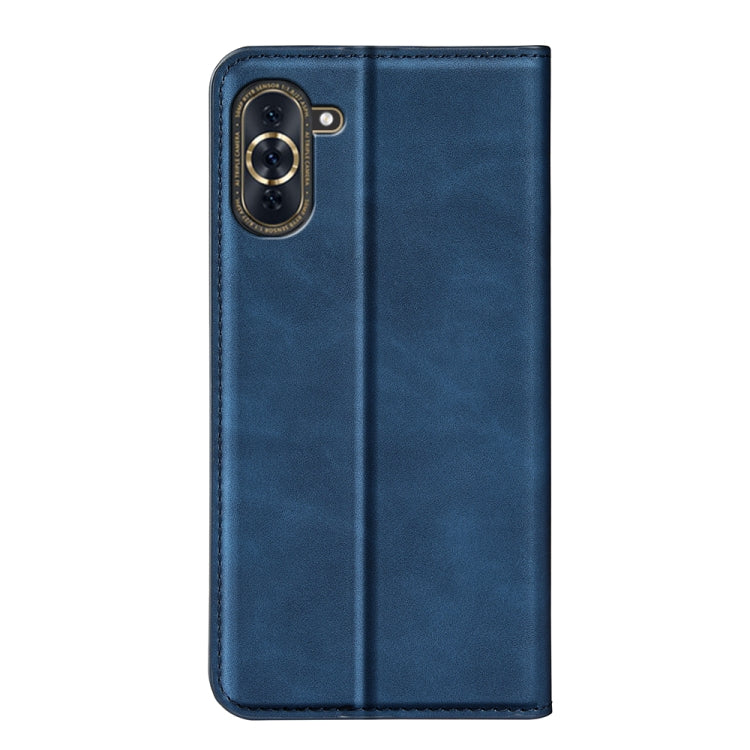 Funda para Huawei Nova 10 Pro Retro-Skin con Función Succión (Azul Oscuro)