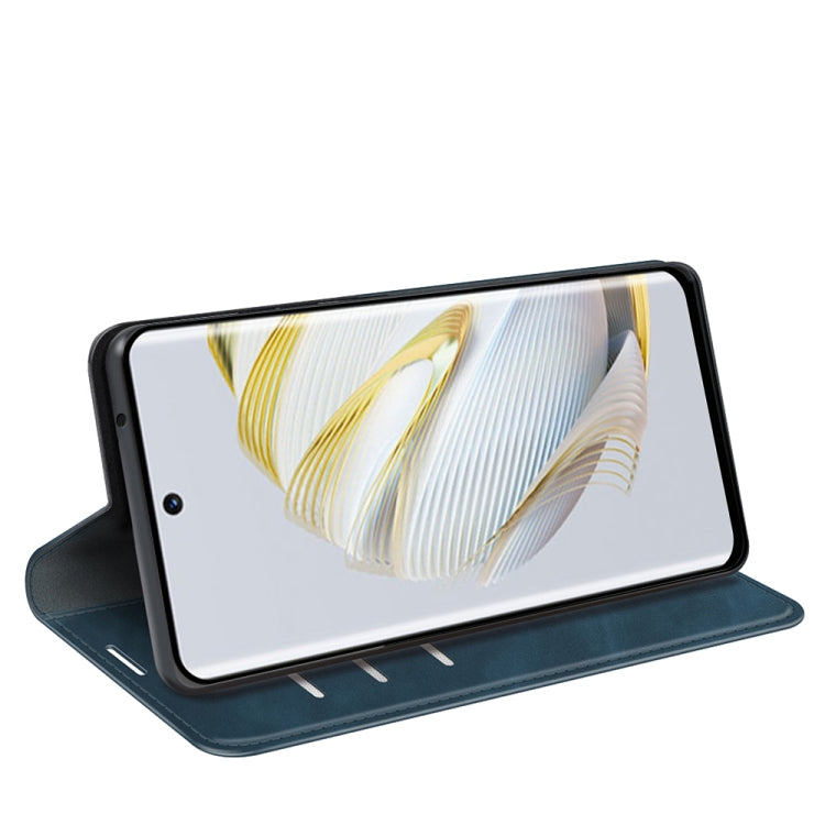 Funda para Huawei Nova 10 Pro Retro-Skin con Función Succión (Azul Oscuro)