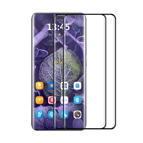 Película de Vidrio Templado 3D Enkay para Huawei Mate 70 Pro (2 Piezas) con Pegamento Lateral