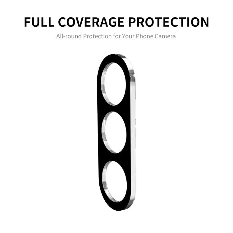 ENKAY Hat-Prince 9H - Película de vidrio templado para cámara trasera de Samsung Galaxy S25 FE 5G (negro)