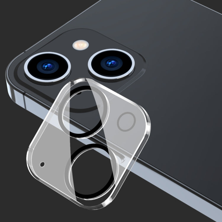 Película de Vidrio Templado Enkay Hat-Prince para Lente de Cámara Trasera iPhone 15/15 Plus (2 Piezas) (Black Ring) - MOVILSTORE