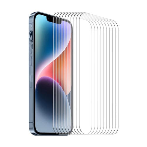 Película de Vidrio Templado Enkay para iPhone 15 0.26mm 9H 2.5D Aluminio y Silicio (10PCs) - MOVILSTORE