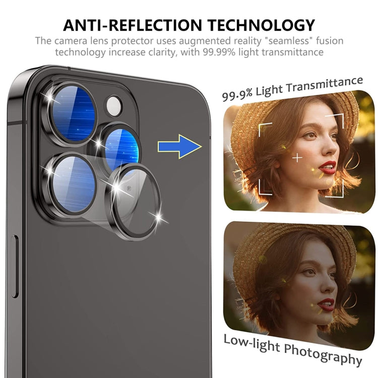 Película Completa de Vidrio para Lente de Cámara iPhone 15/15 Plus Enkay Antirreflejo (Amarillo) - MOVILSTORE