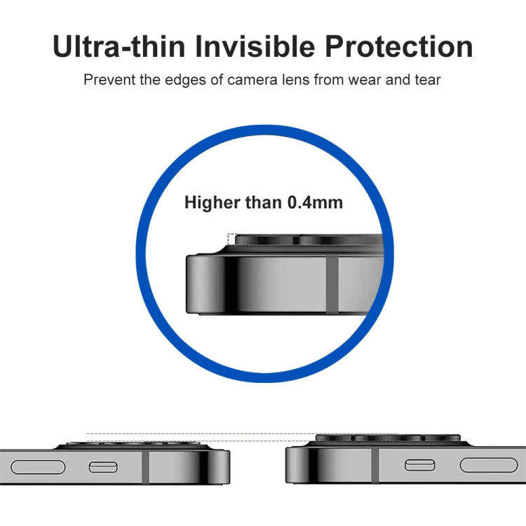 Protector Lente Trasera iPhone 15/15 Plus Enkay 9H Aleación de Aluminio Película Vidrio Templado (Colorido) - MOVILSTORE