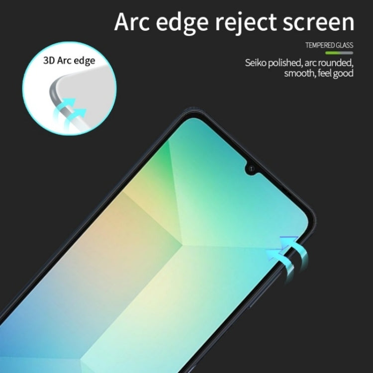 Película de Vidrio Templado Pinwuyo 9H 3D para Pantalla Completa Samsung Galaxy A26 (Negro)
