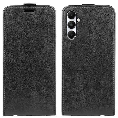 Funda para Samsung Galaxy A05S R64 Cuero con Tapa Vertical Textura (Negro)