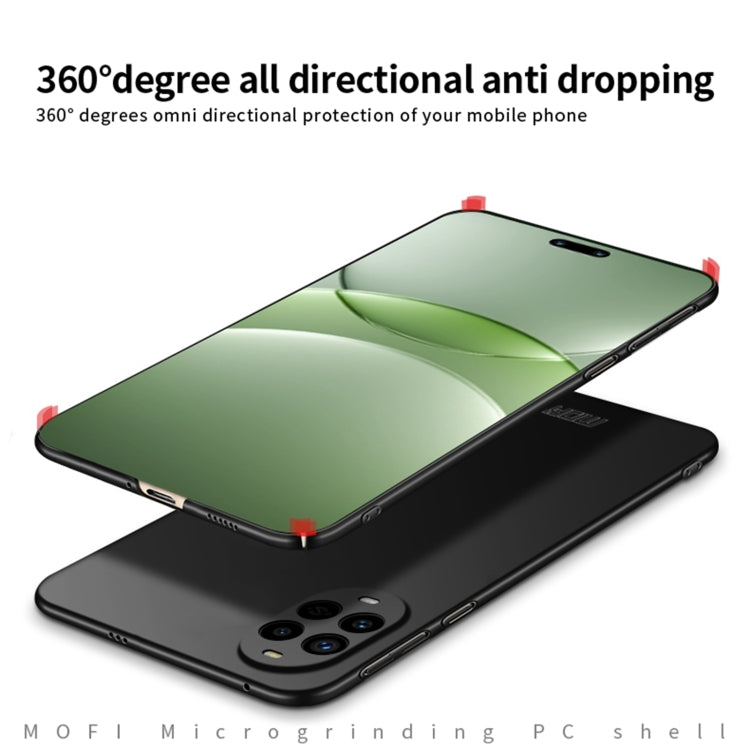 Funda Rígida Ultrafina Mofi para Huawei Nova 13 Pro Micro-Frosted PC (Negra)