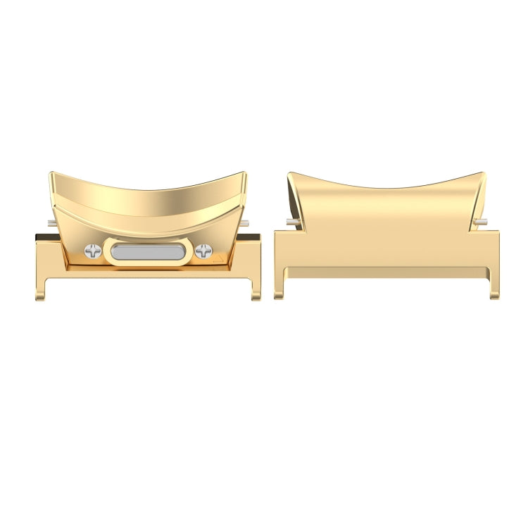 Conectores de Banda Metálicos Curvos Samsung Galaxy Watch 6/6 Classic 20mm (Dourado)