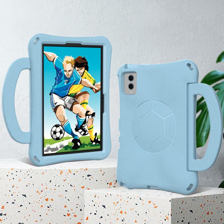 Funda de EVA a prueba de golpes para Xiaomi Redmi SE 11 2025/Pad 2 con forma de balón de fútbol (azul claro)